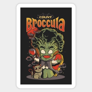 Count Broccula Sticker